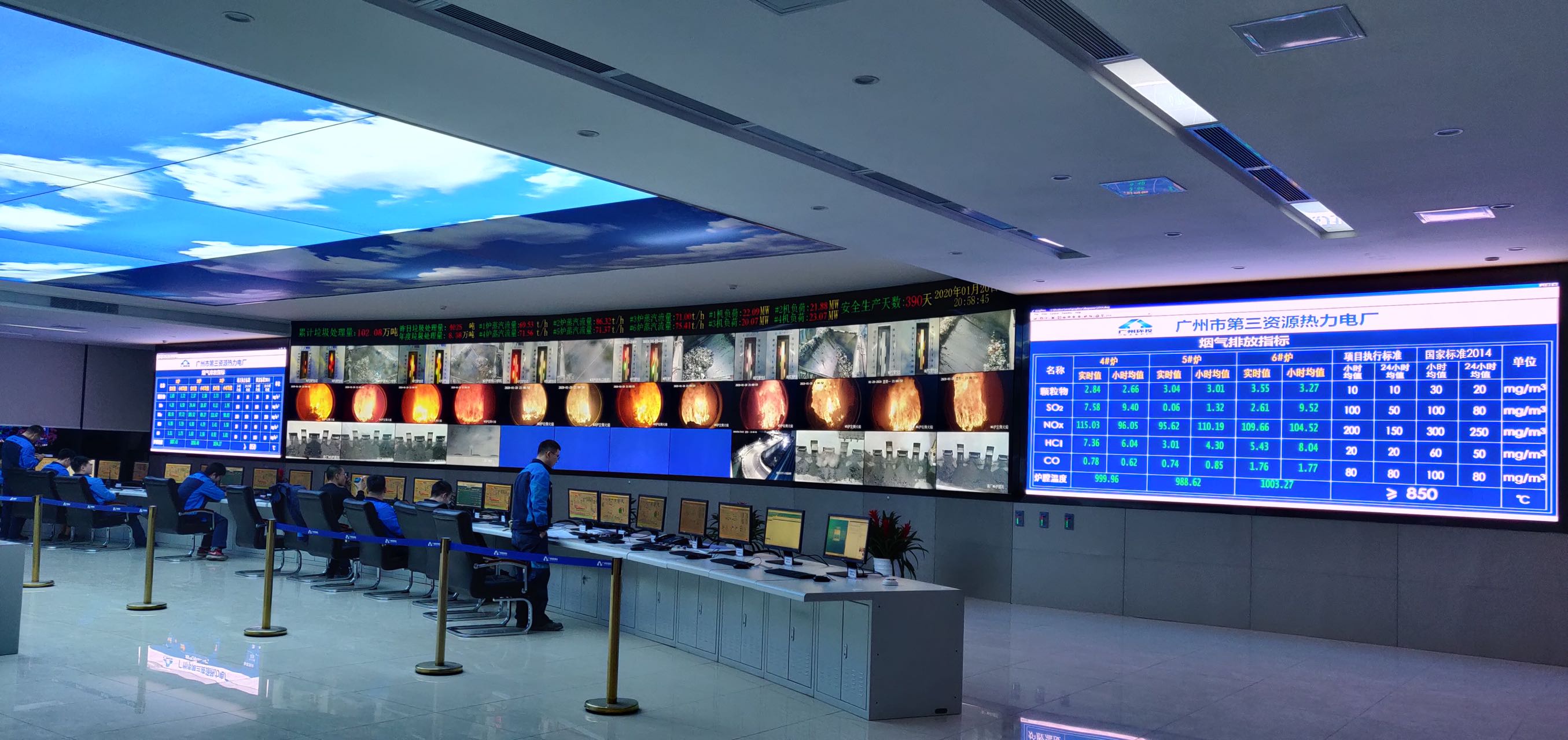廣環(huán)投福山三廠集控中心